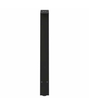 Picioare de masă în formă de A, 2 buc., negru, 50x(72-73) cm, oțel - WOODBB2083