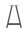 Picioare de masă în formă de A, 2 buc., antracit, 50x(72-73) cm, oțel - WOODBB2084 Picioare de masă în formă de A, 2 buc., antracit, 50x(72-73) cm, oțel - WOODBB2084