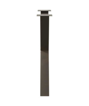Picioare de masă în formă de X, 2 buc., oțel natural, 80x(72-73) cm - WOODBB2085