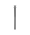 Picioare de masă în formă de X, 2 buc., antracit, 80x(72-73) cm, oțel - WOODBB2087