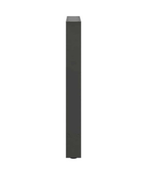 Picioare de masă antracit, 2 buc., 60x(72-73) cm, oțel - WOODBB2092
