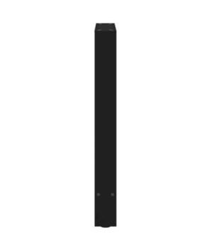 Picioare masă de sufragerie negre, 2 buc., 60x(72-73) cm, oțel - WOODBB2093