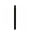 Picioare masă de sufragerie negre, 2 buc., 80x(72-73) cm, oțel - WOODBB2094