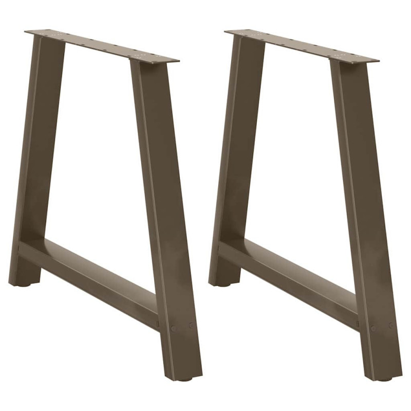 Picioare de masă în formă de A, 2 buc., 100x(72-73) cm, oțel - WOODBB2095