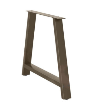 Picioare de masă în formă de A, 2 buc., 100x(72-73) cm, oțel - WOODBB2095