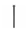 Picioare de masă în formă de X, 2 buc., negru, 50x(72-73) cm, oțel - WOODBB2098