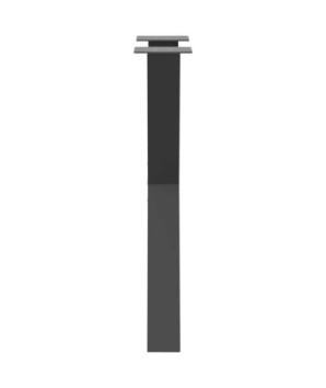 Picioare de masă în formă de X, 2 buc., antracit, 60x(72-73) cm, oțel - WOODBB2099