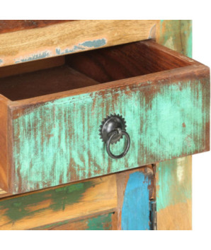 Servantă vintage living, din lemn masiv reciclat, cu 2 sertare, 2 uși, handmade