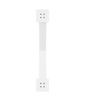 Picioare de masă în formă de X, 3 buc., alb, 90x(72-73) cm, oțel - WOODBB2100
