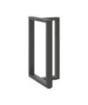 Picioare de masă de bar în formă de T, 2 buc., antracit, 60x35x(90-91) cm, oțel - WOODBB2106 Picioare de masă de bar în formă de T, 2 buc., antracit, 60x35x(90-91) cm, oțel - WOODBB2106