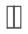 Picioare de masă de bar în formă de T, 2 buc., antracit, 60x35x(90-91) cm, oțel - WOODBB2106 Picioare de masă de bar în formă de T, 2 buc., antracit, 60x35x(90-91) cm, oțel - WOODBB2106