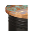 Măsuță de cafea, 43 x 55 cm, lemn reciclat - WOODBB227 Măsuță de cafea, 43 x 55 cm, lemn reciclat - WOODBB227