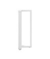 Picioare de masă de bar în formă de T, 2 buc., alb, 50x35x(100-101) cm, oțel - WOODBB2110 Picioare de masă de bar în formă de T, 2 buc., alb, 50x35x(100-101) cm, oțel - WOODBB2110