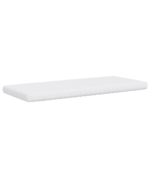 Saltea din spumă, alb, 80x200 cm, duritate 7 zone 20 ILD - WOODBB2115
