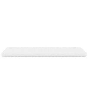 Saltea din spumă, alb, 80x200 cm, duritate 7 zone 20 ILD - WOODBB2115