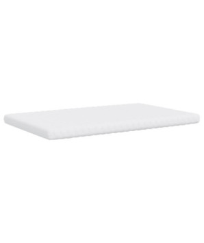 Saltea din spumă, alb, 140x200 cm, 7 zone, duritate 20 ILD - WOODBB2116