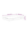 Saltea arcuri buzunar Super King Size fermitate medie 160x200cm - WOODBB2117 Saltea arcuri buzunar Super King Size fermitate medie 160x200cm - WOODBB2117
