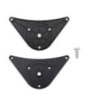 Picioare de masă reglabile în înălțime, 870 mm, negru, 4 buc. - WOODBB2124