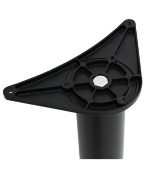 Picioare de masă reglabile în înălțime, 870 mm, negru, 4 buc. - WOODBB2124
