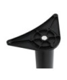 Picioare de masă reglabile în înălțime, 870 mm, negru, 4 buc. - WOODBB2124