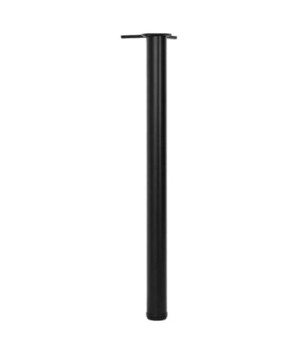 Picioare de masă reglabile pe înălțime, 870 mm, negru, 4 buc. - WOODBB2125