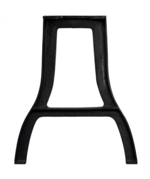 Picioare masă de sufragerie 2 buc. cadru în formă de A, fontă, cu aspect industrial, cu aspect vintage - WOODBB2126