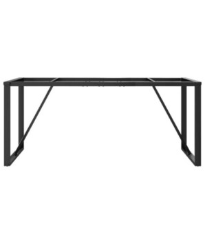 Picioare masă de sufragerie O-Frame 180x80x73 cm Oţel, cu aspect industrial - WOODBB2128