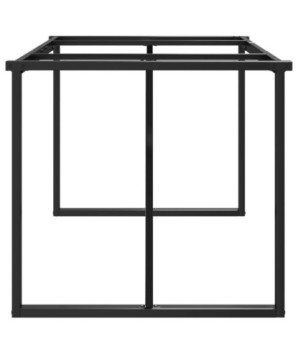 Picioare masă de sufragerie O-Frame 180x80x73 cm Oţel, cu aspect industrial - WOODBB2128
