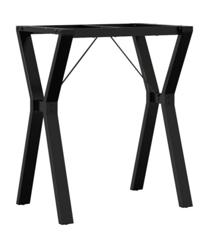 Picioare masă de sufragerie Y-Frame 60x40x73 cm Oţel, cu aspect industrial - WOODBB2129