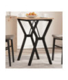 Picioare masă de sufragerie Y-Frame 60x40x73 cm Oţel, cu aspect industrial - WOODBB2129 Picioare masă de sufragerie Y-Frame 60x40x73 cm Oţel, cu aspect industrial - WOODBB2129