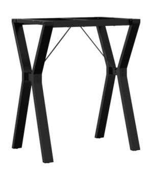 Picioare masă de sufragerie Y-Frame 60x40x73 cm Oţel, cu aspect industrial - WOODBB2129