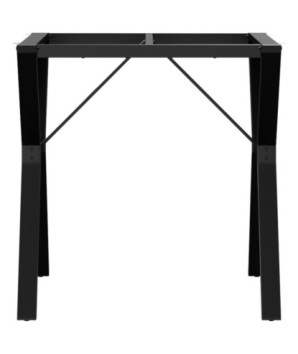 Picioare masă de sufragerie Y-Frame 70x70x73 cm Oţel, cu aspect industrial - WOODBB2130