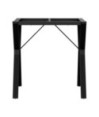 Picioare masă de sufragerie Y-Frame 70x70x73 cm Oţel, cu aspect industrial - WOODBB2130 Picioare masă de sufragerie Y-Frame 70x70x73 cm Oţel, cu aspect industrial - WOODBB2130