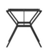 Picioare masă de sufragerie Y-Frame 70x70x73 cm Oţel, cu aspect industrial - WOODBB2130 Picioare masă de sufragerie Y-Frame 70x70x73 cm Oţel, cu aspect industrial - WOODBB2130