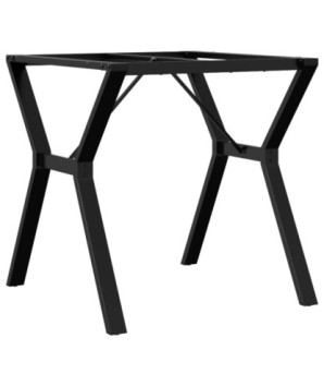 Picioare masă de sufragerie Y-Frame 70x70x73 cm Oţel, cu aspect industrial - WOODBB2130
