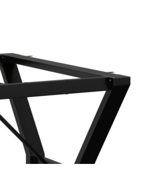 Picioare masă de sufragerie Y-Frame 70x70x73 cm Oţel, cu aspect industrial - WOODBB2130