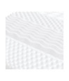 Saltea din spumă, alb, 140x190 cm, 7 zone, duritate 20 ILD - WOODBB2132 Saltea din spumă, alb, 140x190 cm, 7 zone, duritate 20 ILD - WOODBB2132