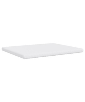 Saltea din spumă, alb, 160x200 cm, 7 zone, duritate 20 ILD - WOODBB2133