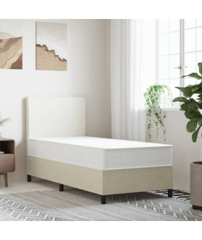Saltea cu arcuri buzunare Single Size fermitate medie 90x190 cm - WOODBB2140
