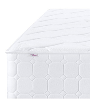 Saltea cu arcuri buzunare Single Size fermitate medie 90x190 cm - WOODBB2140
