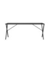 Picioare masă de sufragerie X-Frame 160x80x73 cm Oţel, cu aspect industrial - WOODBB2142 Picioare masă de sufragerie X-Frame 160x80x73 cm Oţel, cu aspect industrial - WOODBB2142