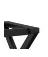 Picioare masă de sufragerie X-Frame 160x80x73 cm Oţel, cu aspect industrial - WOODBB2142 Picioare masă de sufragerie X-Frame 160x80x73 cm Oţel, cu aspect industrial - WOODBB2142