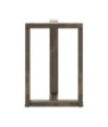 Picioare de masă în formă de T, 2 buc., negru, 50x35x(72-73) cm, oțel - WOODBB2144