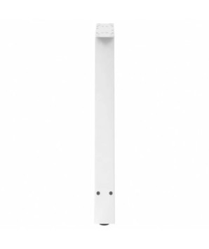 Picioare de masă în formă de A, 2 buc., alb, 80x(72-73) cm, oțel - WOODBB2146