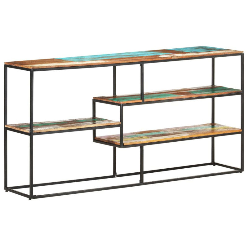 Servantă, 150 x 30 x 75 cm, lemn reciclat, cu aspect industrial - WOODBB231 Servantă, 150 x 30 x 75 cm, lemn reciclat, cu aspect industrial - WOODBB231