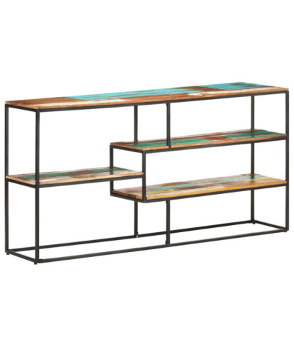 Servantă, 150 x 30 x 75 cm, lemn reciclat, cu aspect industrial - WOODBB231