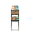 Servantă, 150 x 30 x 75 cm, lemn reciclat, cu aspect industrial - WOODBB231 Servantă, 150 x 30 x 75 cm, lemn reciclat, cu aspect industrial - WOODBB231