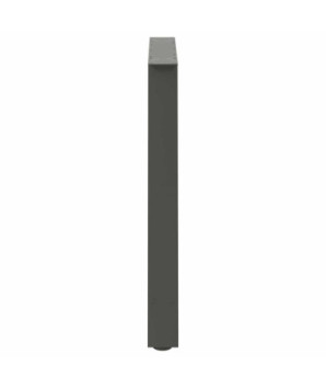 Picioare de masă în formă de A, 2 buc., antracit, 90x(72-73) cm, oțel - WOODBB2149