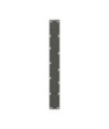 Picioare de masă în formă de A, 2 buc., antracit, 90x(72-73) cm, oțel - WOODBB2149