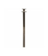 Picioare de masă în formă de X, 2 buc., oțel natural, 70x(72-73) cm - WOODBB2150